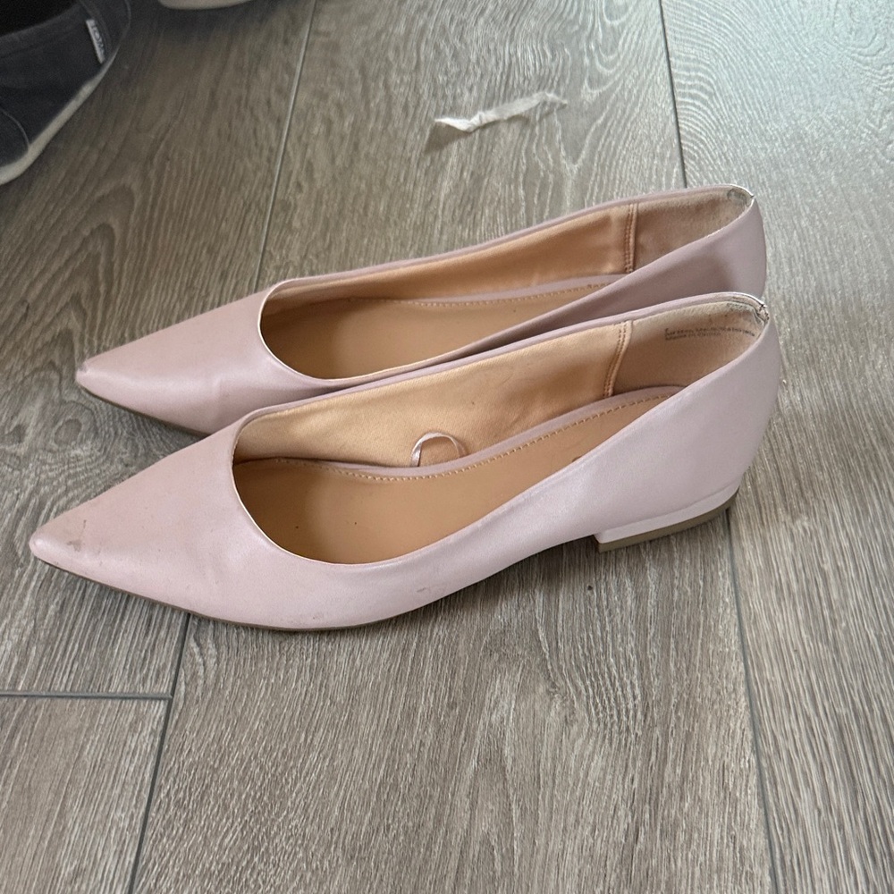 Express blush flats
